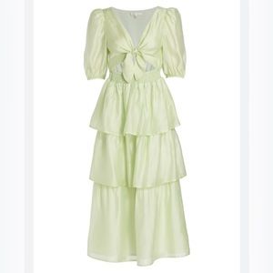 Wayf Tiered Midi Dress